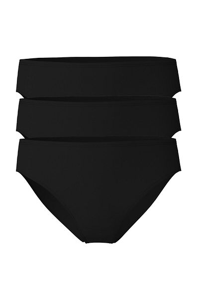 Calida Damen Slip 3er Pack - Essential Cotton, Regular Cut, Jersey, einfarbig