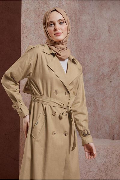 Alvina BIRDED TRENCH COAT 10861
