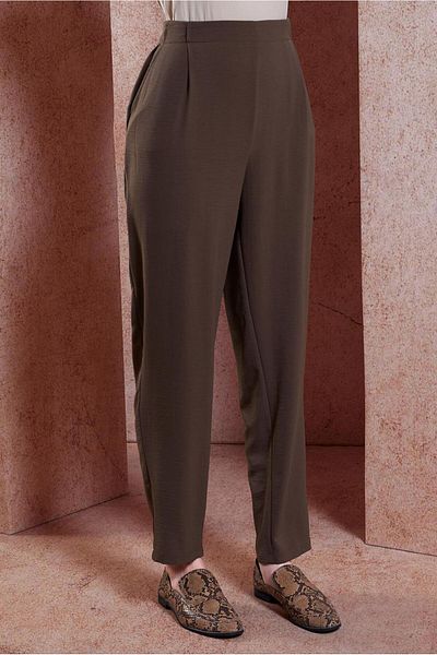 Alvina 70707 Model Carrot Cut Trousers