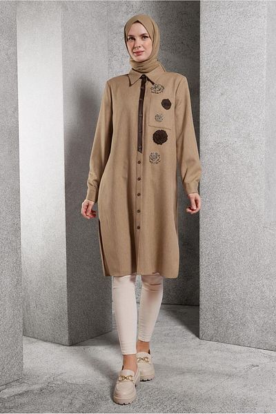 Alvina 45045 Μοντέλο Dobby Testett Tunik