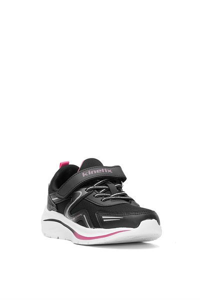 Kinetix Girl's Running Shoes |   Black-Fuchsia |   5P Hosey F 5Fx Filet