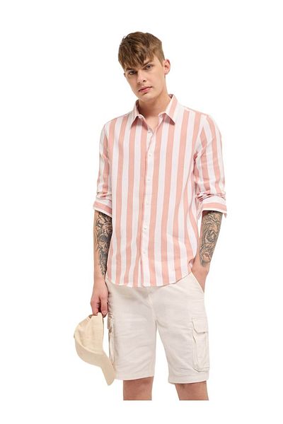 The Bear House Men's Shirt Soft, Breathable & Comfortable, Perfect for Casual & Everyday Wear