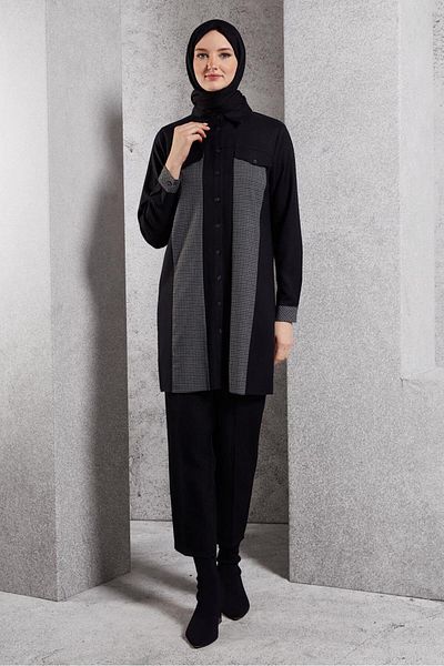 Alvina Shirt Collar Tunic 45163