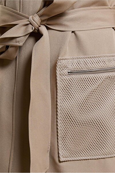 Alvina KUŞAKLI KAPÜŞONLU TRENÇKOT 10893