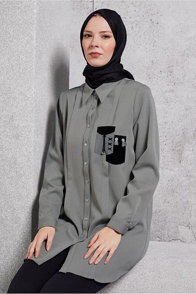Alvina Saw Shirt Tunic 45101