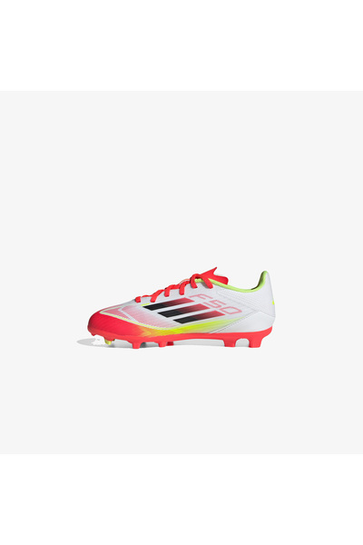 adidas F50 League Mg Kids White Turf Football Boots