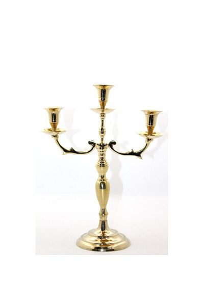 Tonfty Brass 3-Piece Candlestick Model 2