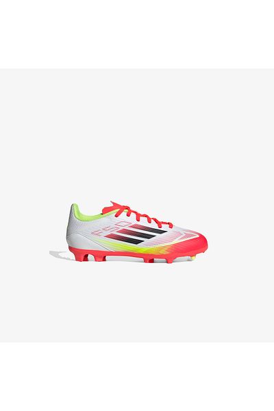 adidas F50 League Mg Kids White Turf Football Boots