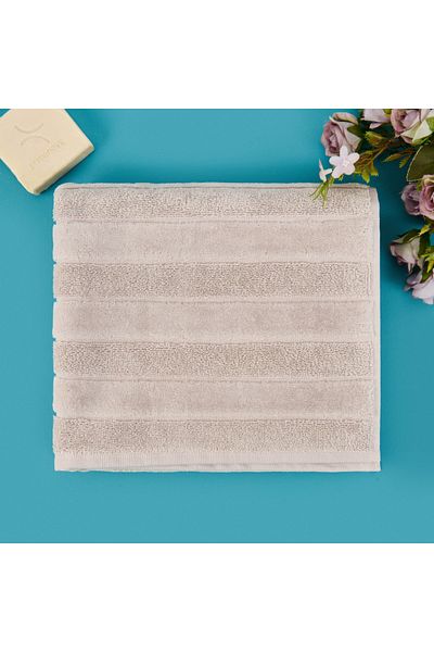 Evidea Soft Velvet Foot Towel - Gray - 50X70 cm