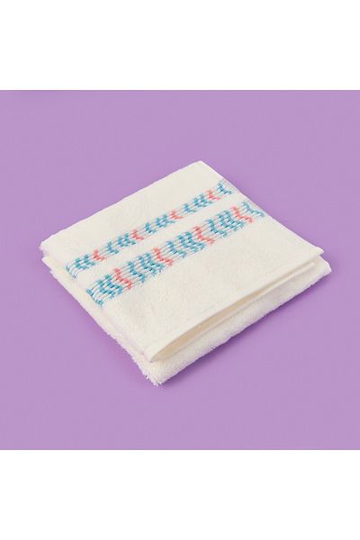 Evidea Soft Fiona Face Towel - White - 50X70 cm