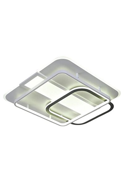 Özcan Aydınlatma Özcan Aydınlatma 1414-8 Nofa 80Cm Kare Armatür (Tuya Uyumlu) (Kumandalı) Beyaz