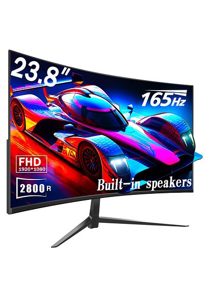 FlashHawk Curved 23.8-inch Gaming Monitor 1080p up to 165Hz 144Hz