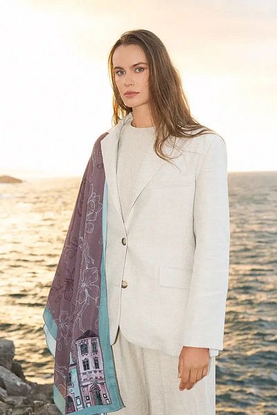 ED Scarf Συλλογή Iconic Dusty Rose Yade