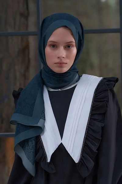 ED Scarf Heritage Saye Shawl - Anthracite