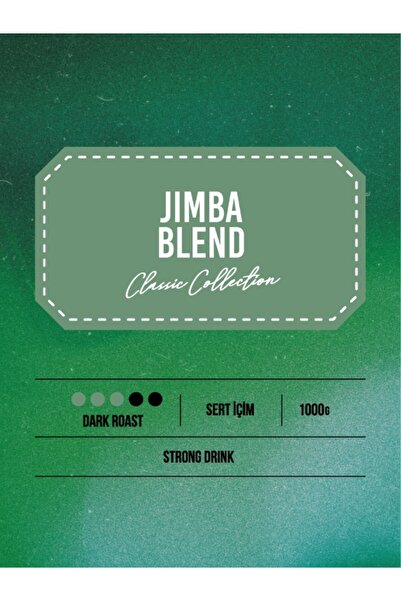 Addis Ababa Coffee Espresso Çekirdek Kahve 1000 Gr. Jimba Blend (Jimba Special Blend Coffee)