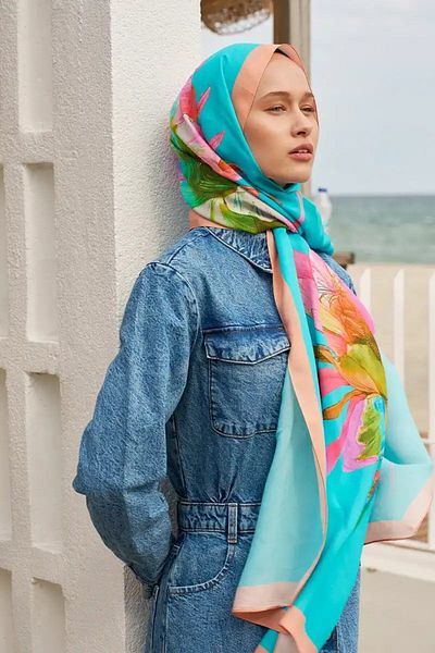 ED Scarf Lilium Curated Shawl - Σχέδιο Ακαραφίας
