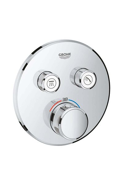 Grohe Grohtherm Smartcontrol Concealed Thermostatic Shower Mixer Chrome - 29119000