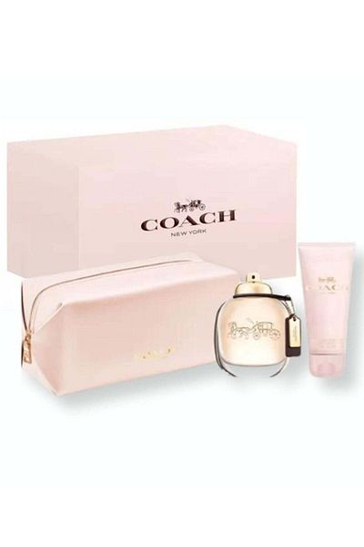 Coach New York Perfume 90ml + Body Lotion 100ml, 90 & 100ml Set
