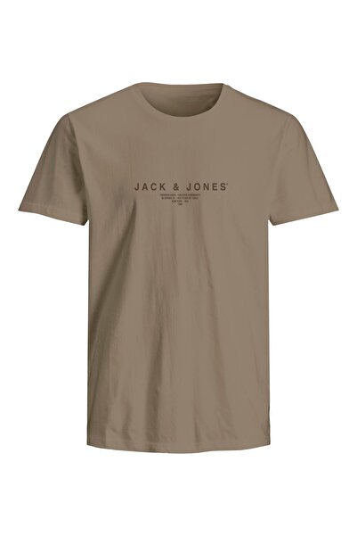 Jack & Jones JPRBLAHARRIS SS TEE CREW NECK FST Greige