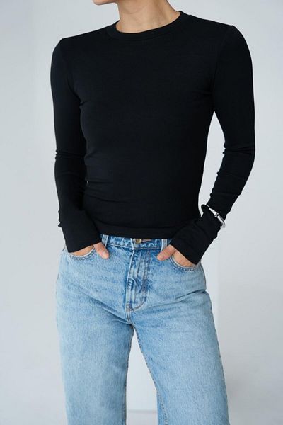 Moka Shopin Mokashopin Long Sleeve Body - Black