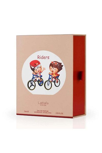 lattafa Riders Edp By Lattafa Pride For Kids 75Ml - عطر رايدرز من لطافة برايد للأطفال، 75 مل