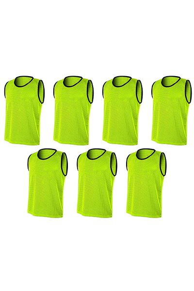 akix Professional 7 Pcs Hole Mesh Training Astroturf Field and Match Vest