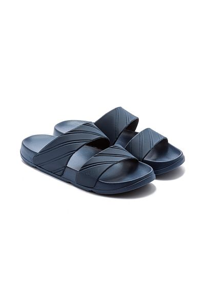 Twigy Kevin Striped Men's Slippers Navy Blue 40/45