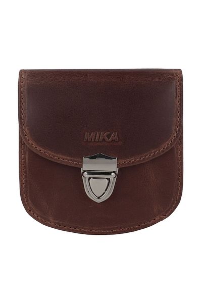 Mika Lederwaren Wallet RFID leather 10 cm
