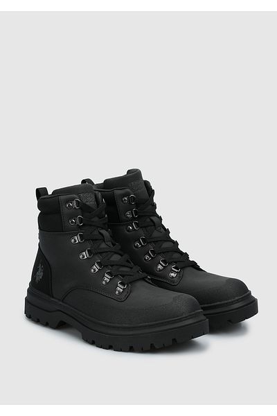 U.S. Polo Assn. 4w Zayn 4pr Μαύρα Ανδρικά Μποτάκια & Μποτάκια 101914731
