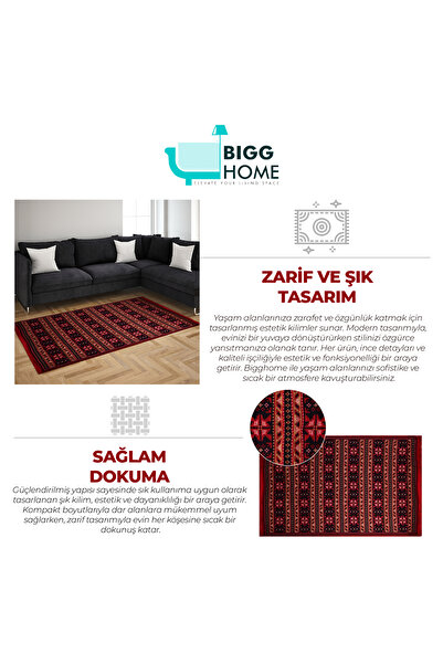 Bigghome Teppich – 80x150 Cm, Maschinenwaschbar, Langlebig, Modernes Muster Für Wohnzimmer, Sa25ba