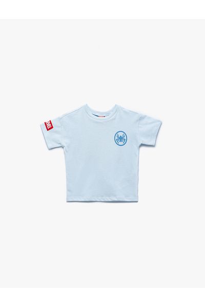 Koton Tricou cu mânecă scurtă din bumbac cu licență cu imprimeu Spiderman