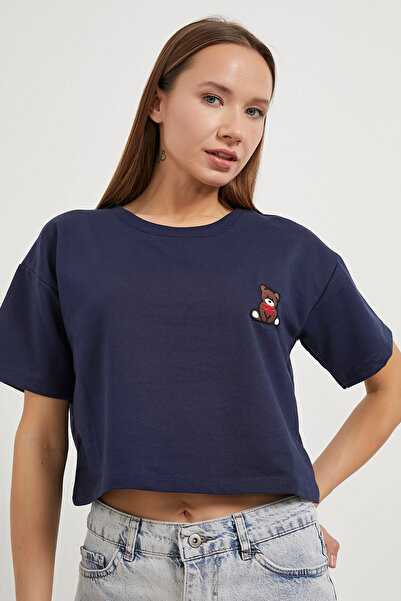 Arma Life ARMALIFE 1315 ΓΥΝΑΙΚΕΙΟ T-SHIRT ΜΕ ΚΕΝΤΗΜΑ ΑΡΚΟΥΔΑΚΙ ΚΑΙ ΔΥΟ ΚΛΩΝΟΥ...