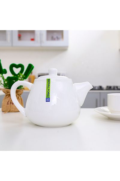 ROYALFORD RF8005 Porcelain Tea Pot with Lid, 3.5 Inch
