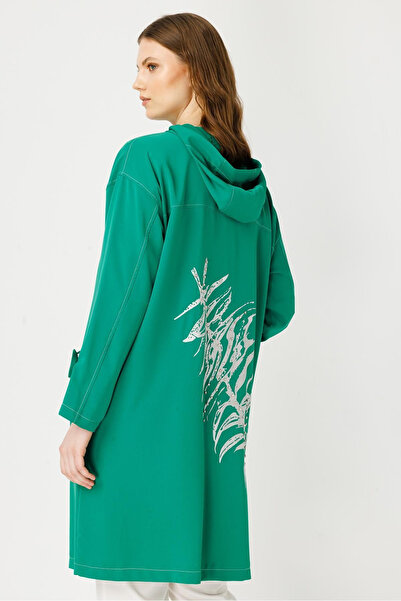 MÜSEMMA Oversize Hooded Midi Γυναικείο Καπάκι - Casual Chic