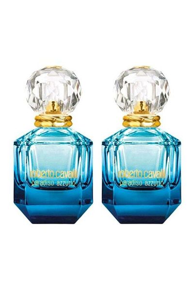 Roberto Cavalli Set of 2 Paradiso Azzurro EDP 75ml bottles (2 x 75ml)