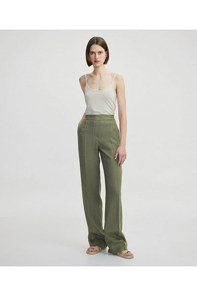 İpekyol Elastic Waist Linen Pants