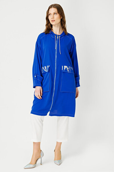 MÜSEMMA Oversize Hooded Midi Γυναικείο Καπάκι - Casual Chic