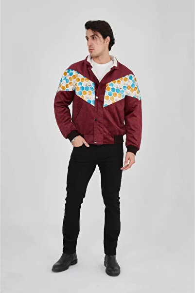 JANES Чоловічий підкладковий комір з внутрішньою підкладкою, з плюшевою білою смужкою, вінтажний піджак - Мурдем