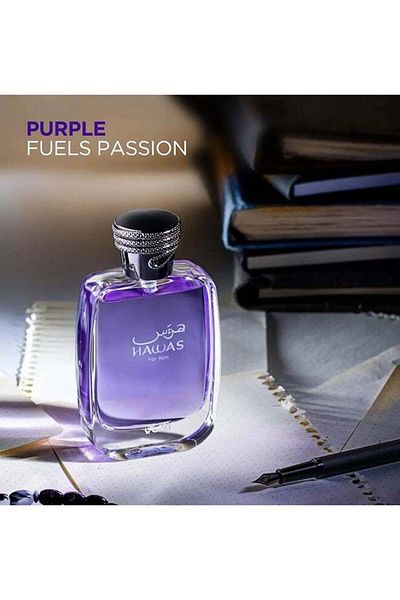 Rasasi Hawas Perfume For Men Edp 100Ml - عطر هوس EDP للرجال 100ملليلتر