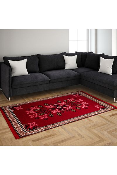Bigghome BiggHome Teppich – 120*180 cm, Maschinenwaschbar, Langlebig, Modernes Muster für Wohnzimmer, SA25PY