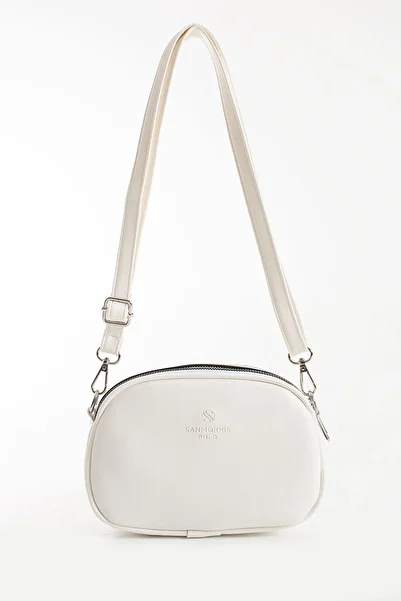 Çanta Trend Women's Faux Leather Adjustable Cross Strap 2 Compartment Shoulder Bag