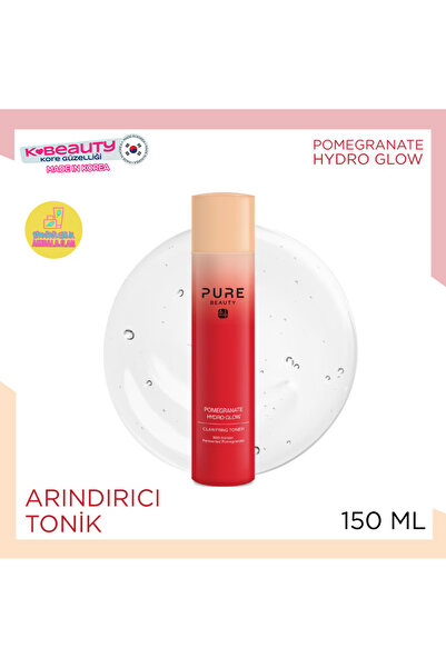 PURE BEAUTY Pomegranate Hydroglow Arındırıcı Tonik 150ml