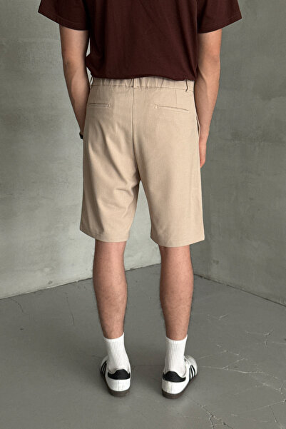 HYMAN Erkek Pileli Baggy Şort