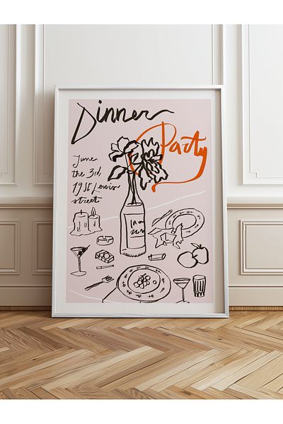 HOMEPACK Single Wooden Framed Painting One Piece Poster Painting Tk/1093