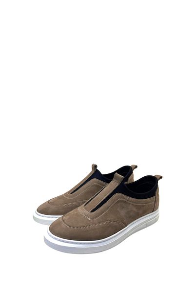 grado Men's Casual Sneakers - Genuine Leather, Sand 3006
