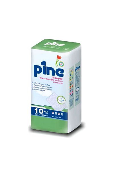 Pine Disposable diaper changing mats, Pine, 60x90 cm, 10 pcs