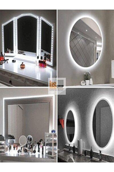 Bs Light 2 Mt Beyaz 220 Volt 3 Çipli Şerit Led Işık Hortum Led Aydınlatma Dış Mekan Su Geçirmez Led Hortum