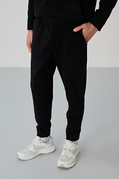 AIR JONES Ανδρική αθλητική φόρμα Carol Black Fleece - 85226