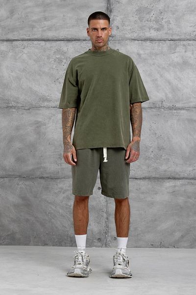 NOMARC Μπλουζάκι Khaki Basic Oversize