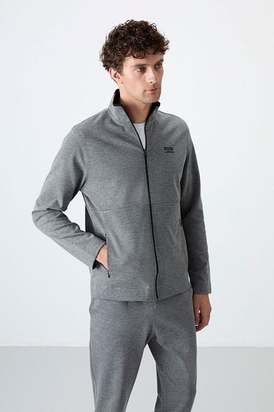 AIR JONES Ανδρική φόρμα Carlos Grey Melange Standard Mold - 85209